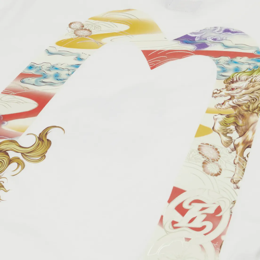 Evisu Мужская футболка Heritage Hakutaku Daicock Printed