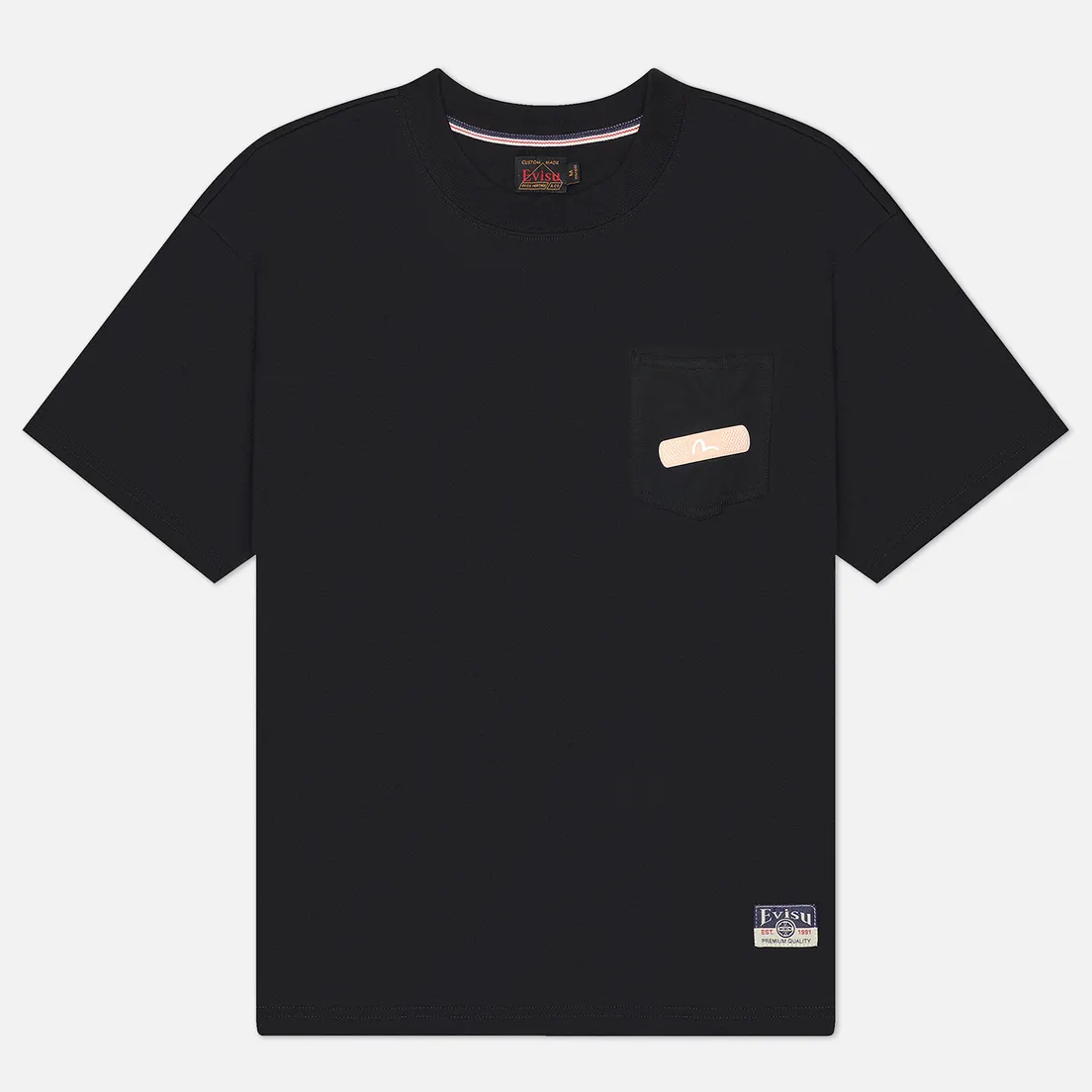 Evisu Мужская футболка Heritage Godhead & Daruma Printed