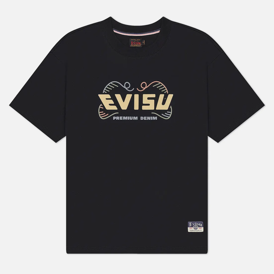 Evisu Мужская футболка Heritage Daruma Printed