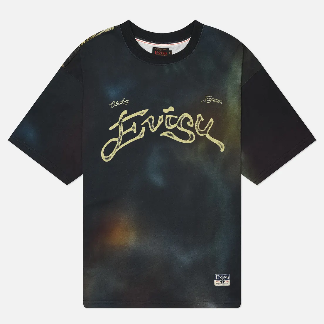 Evisu Мужская футболка Heritage Hakutaku Printed Loose