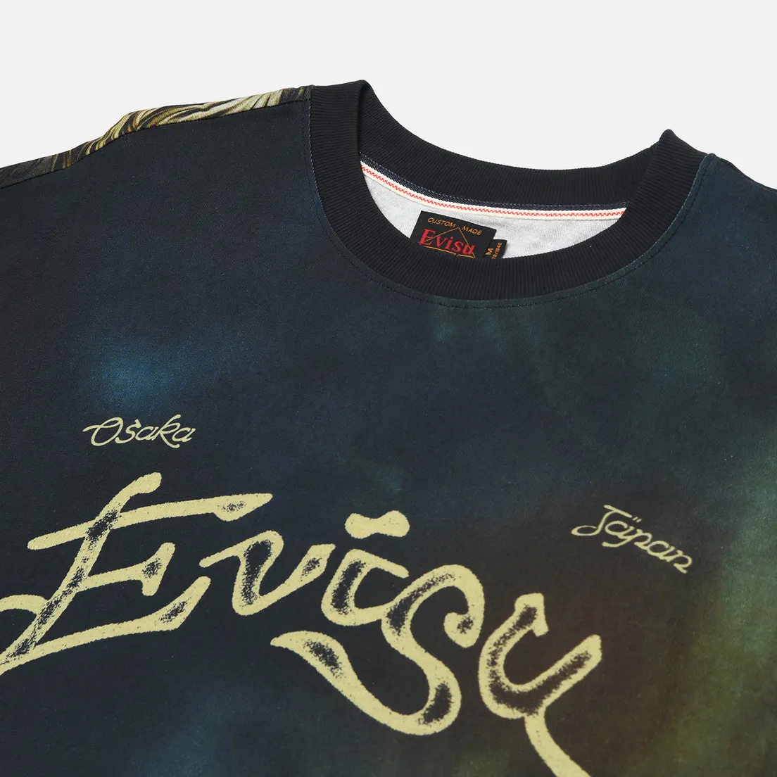 Evisu Мужская футболка Heritage Hakutaku Printed Loose