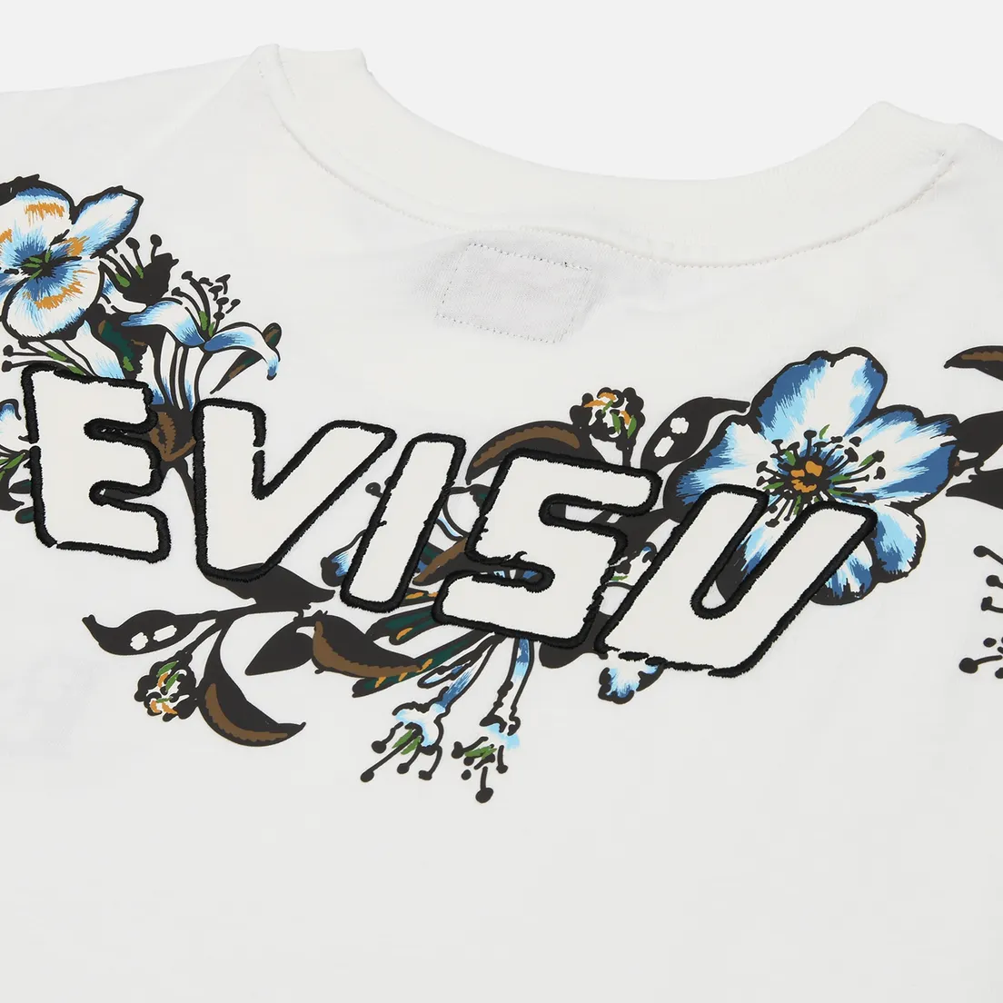 Evisu Мужская футболка Heritage Floral Daicock Printed