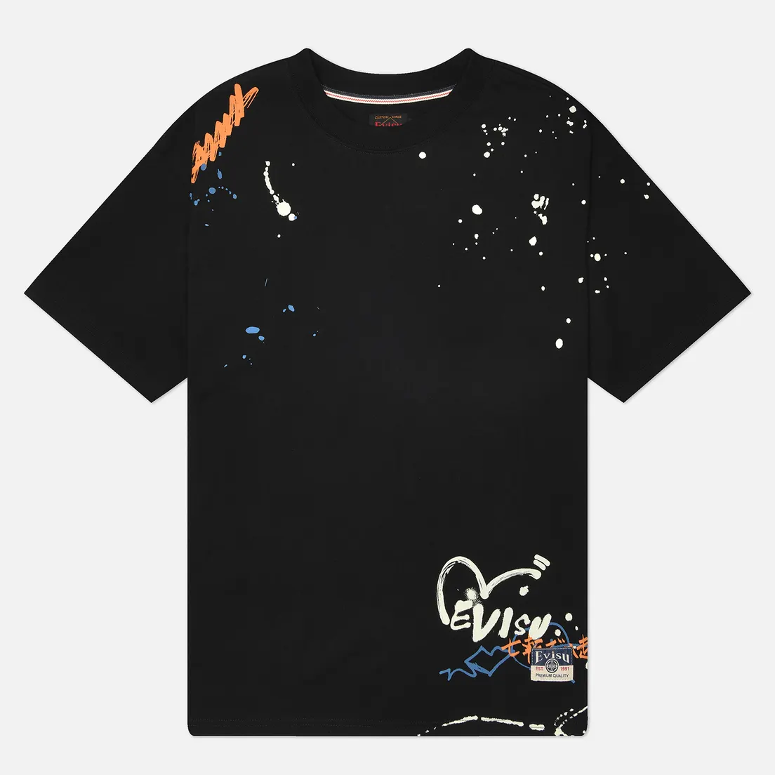 Evisu Мужская футболка Heritage Graffiti Printed
