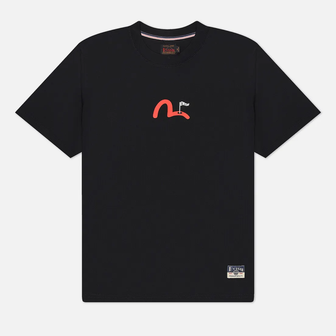 Evisu Мужская футболка Heritage Godhead Back Printed