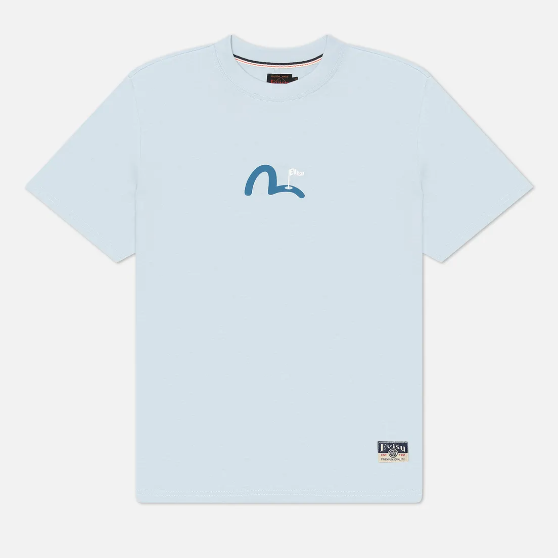 Evisu Мужская футболка Heritage Godhead Back Printed