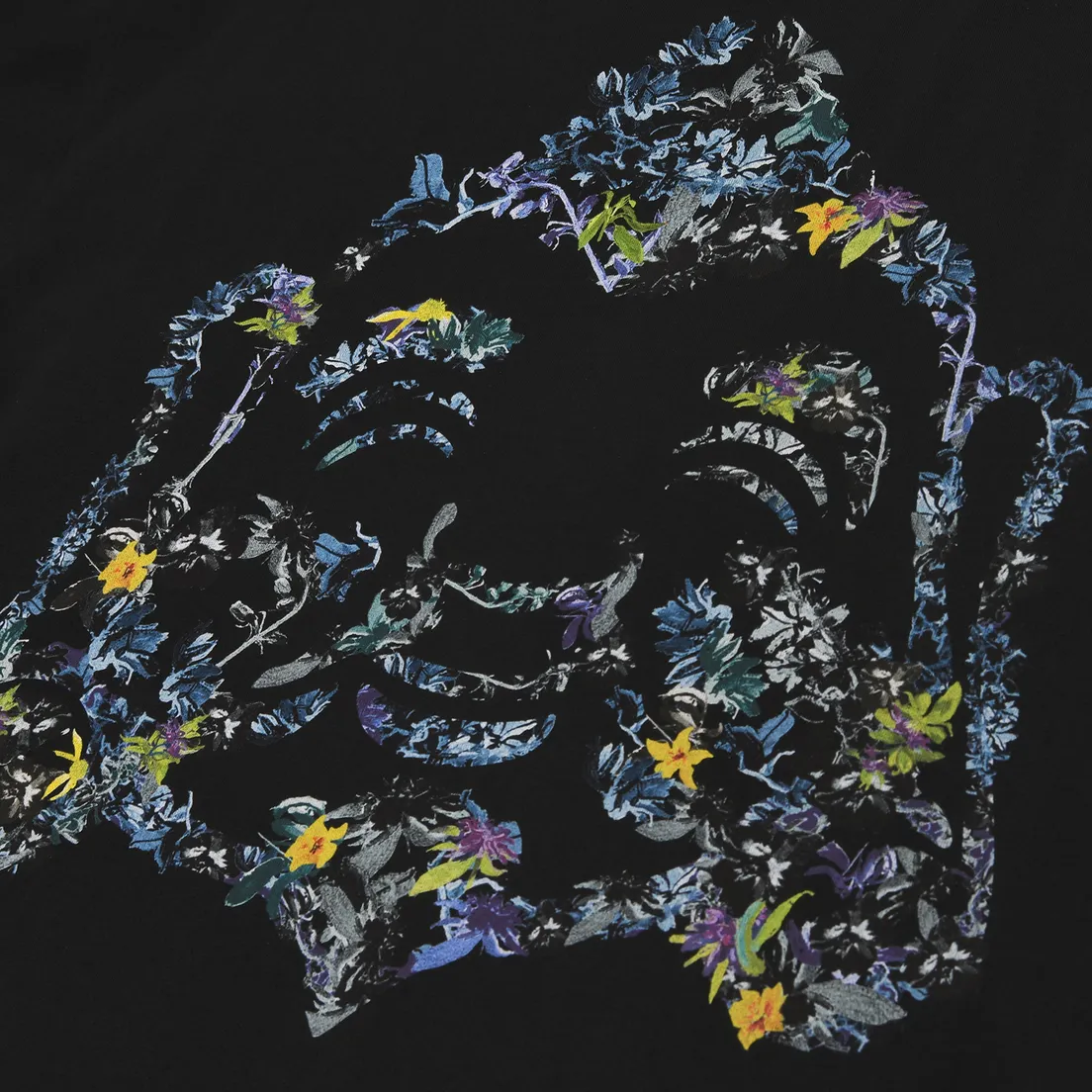 Evisu Мужская футболка Heritage Floral Godhead Printed