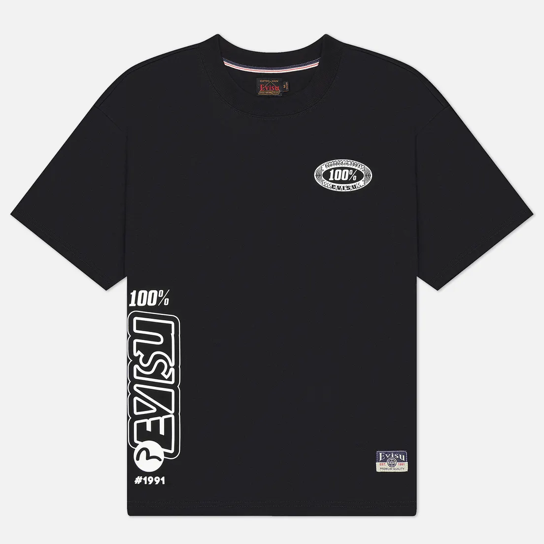 Evisu Мужская футболка Heritage Printed Daicock