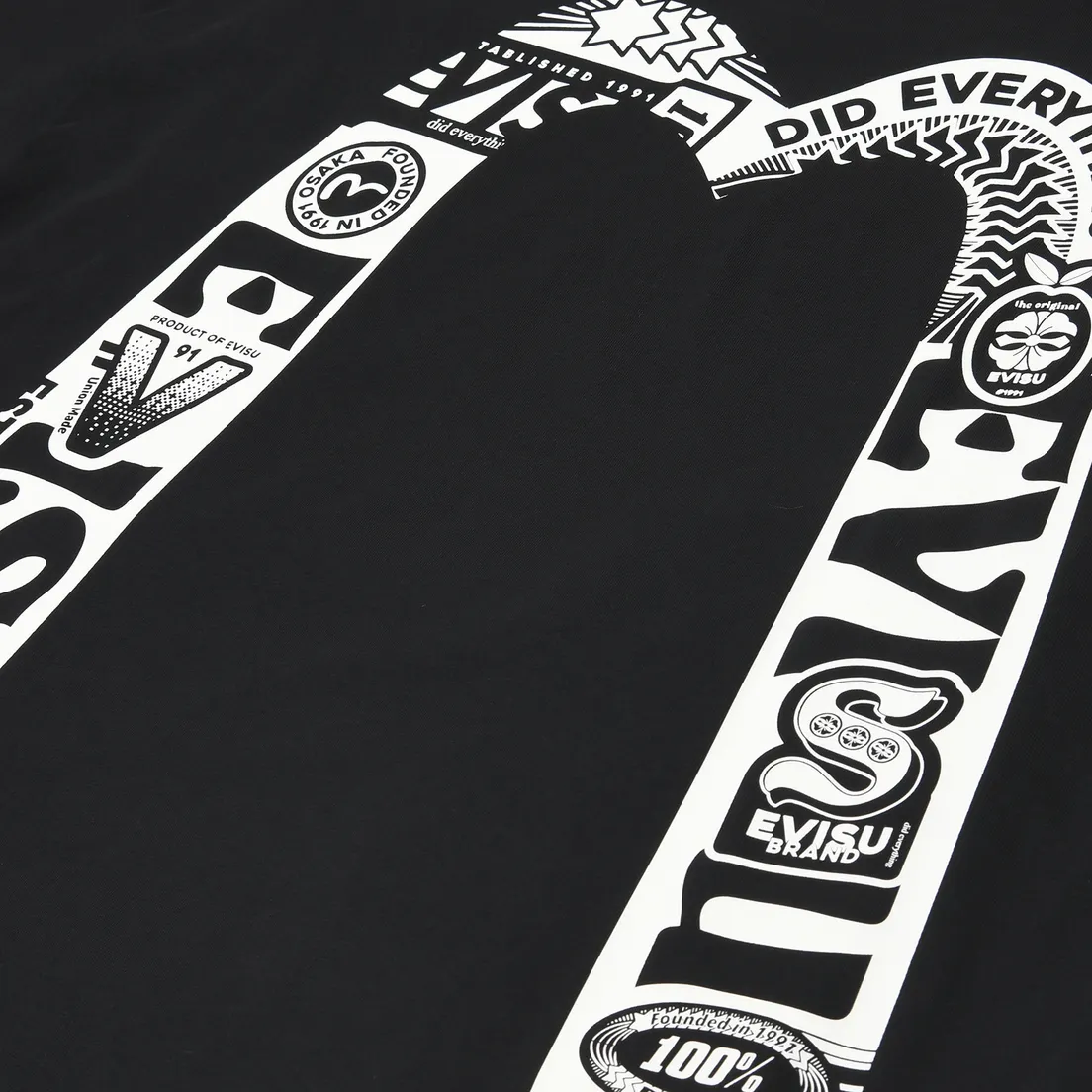 Evisu Мужская футболка Heritage Printed Daicock