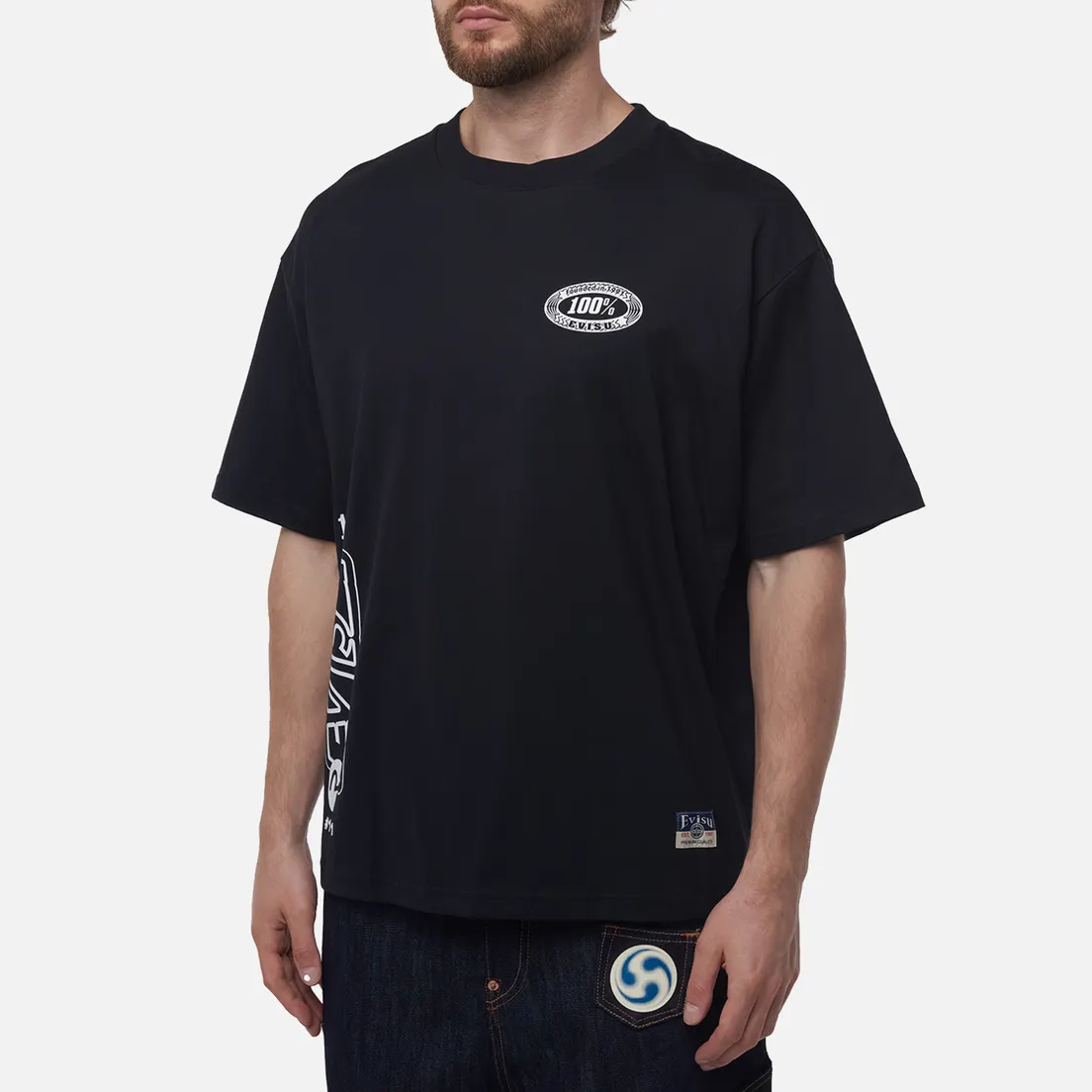 Evisu Мужская футболка Heritage Printed Daicock
