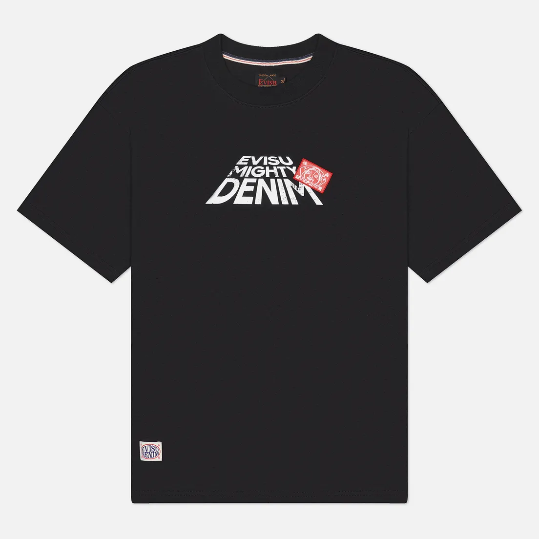 Evisu Мужская футболка Printed Logo Back Pocket