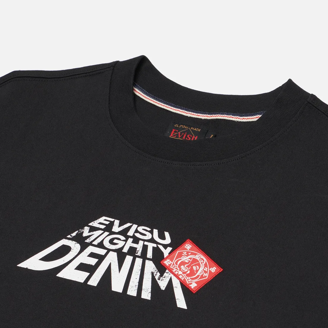 Evisu Мужская футболка Printed Logo Back Pocket