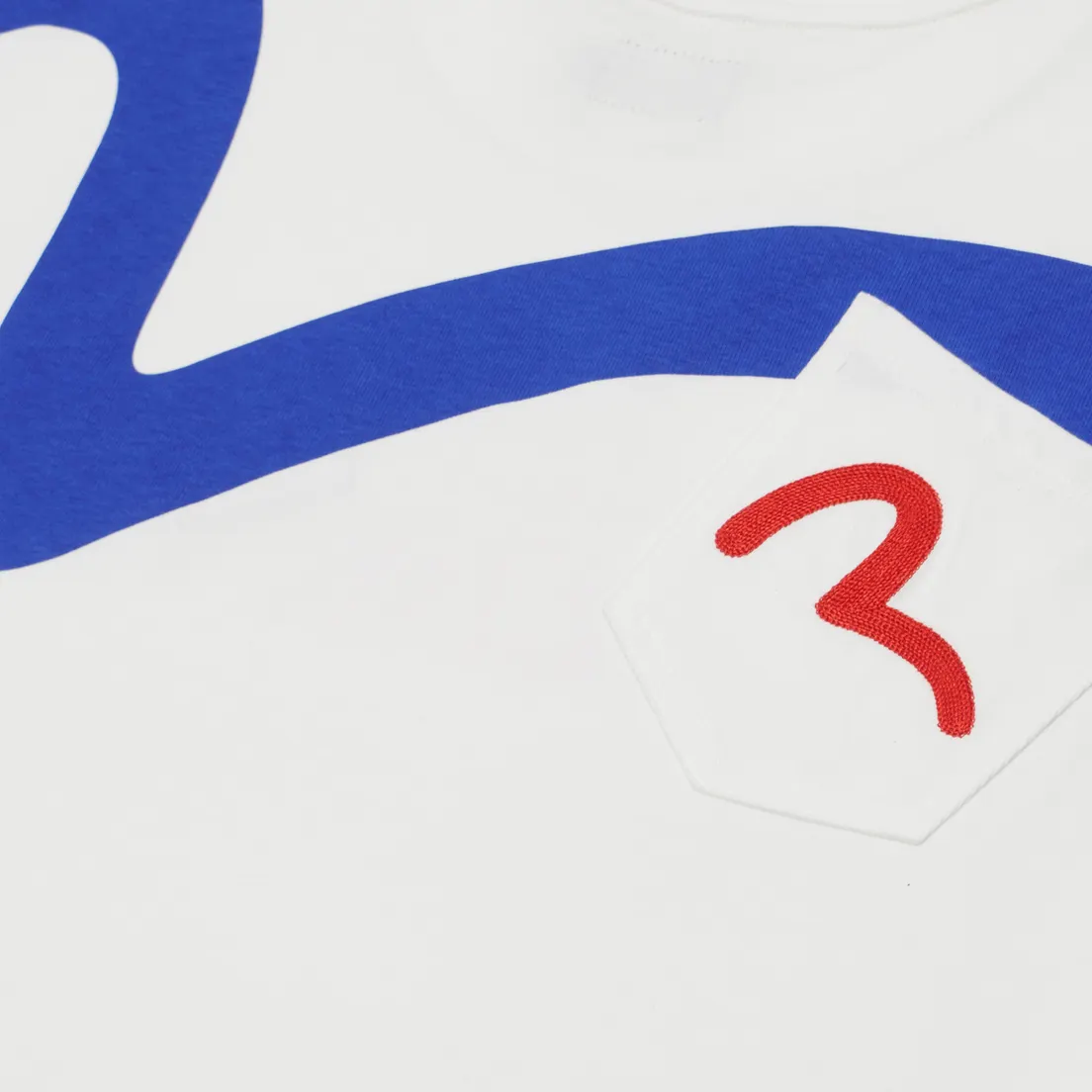 Evisu Мужская футболка Printed Logo Back Pocket