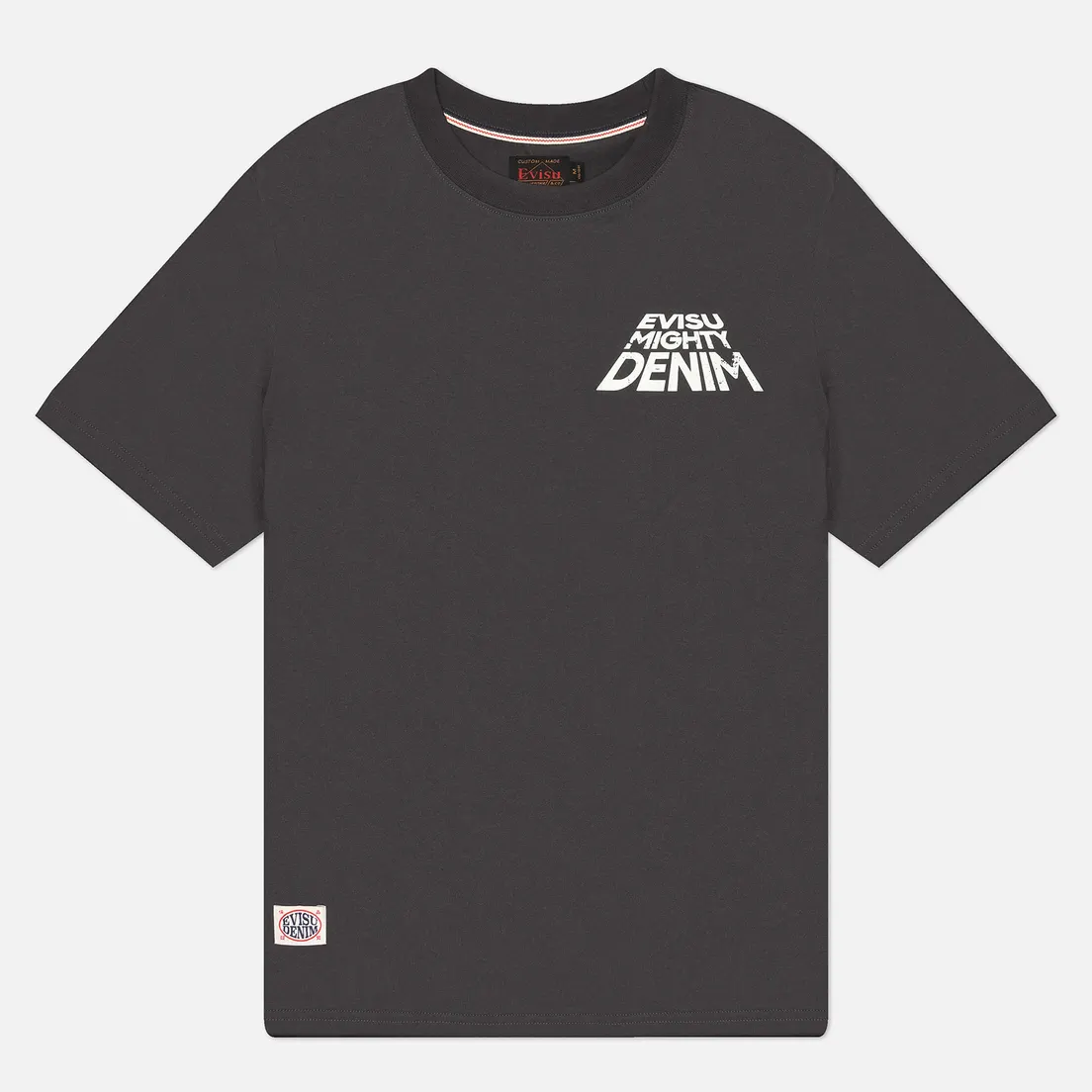 Evisu Мужская футболка Printed & Applique Embroidery Godhead