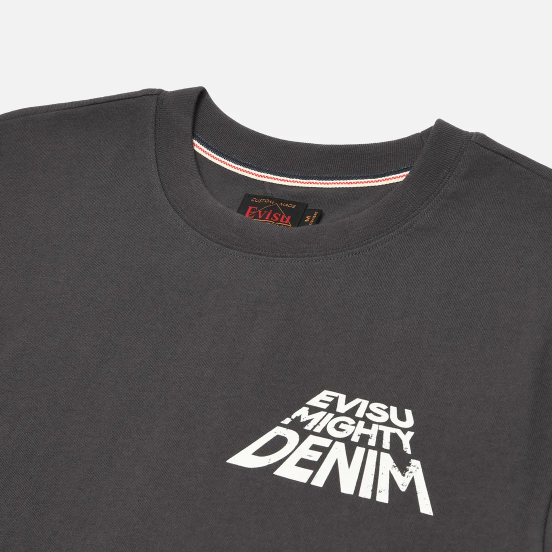Evisu Мужская футболка Printed & Applique Embroidery Godhead