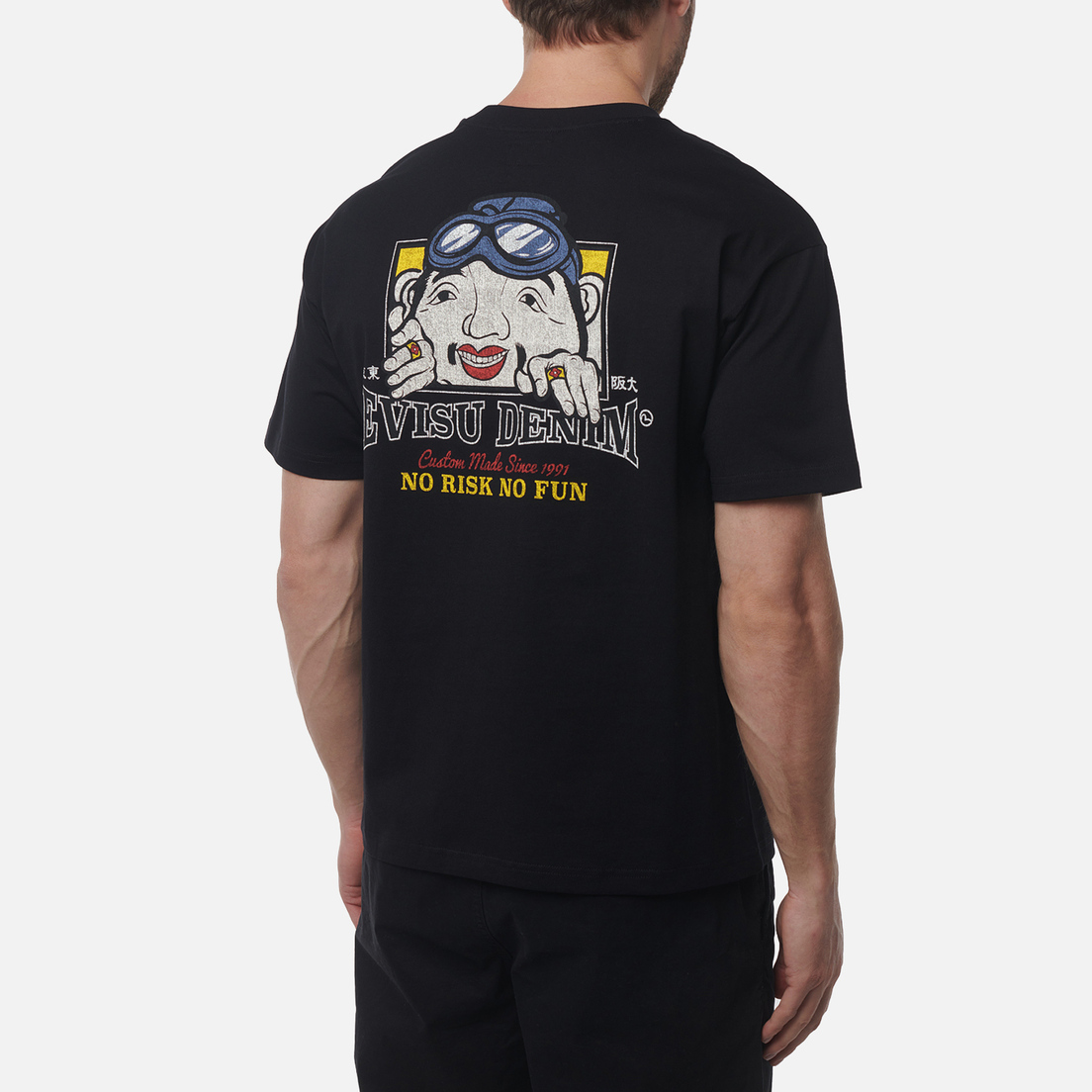 Evisu Мужская футболка Printed Godhead