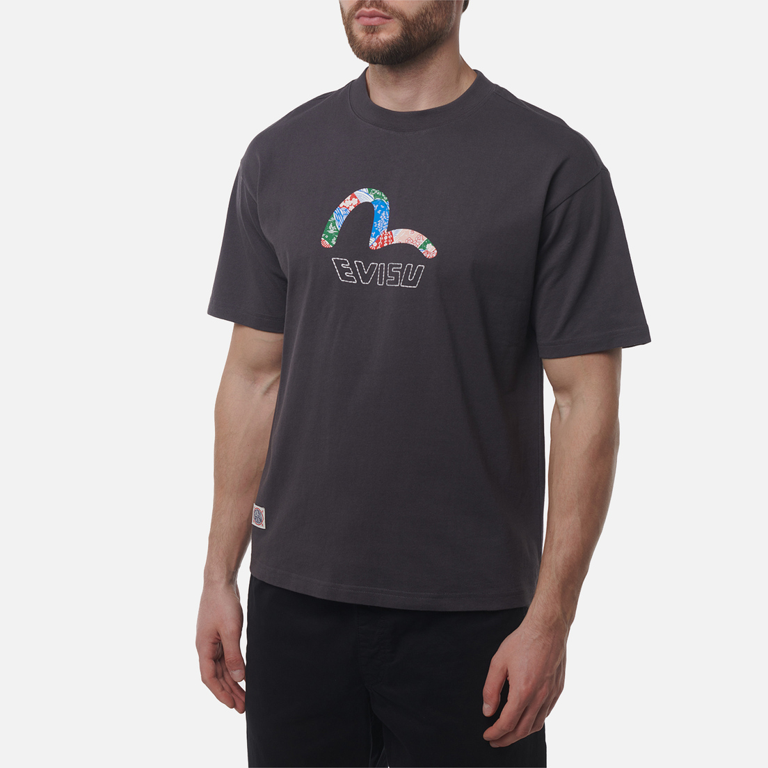 Evisu Мужская футболка Printed Seagull