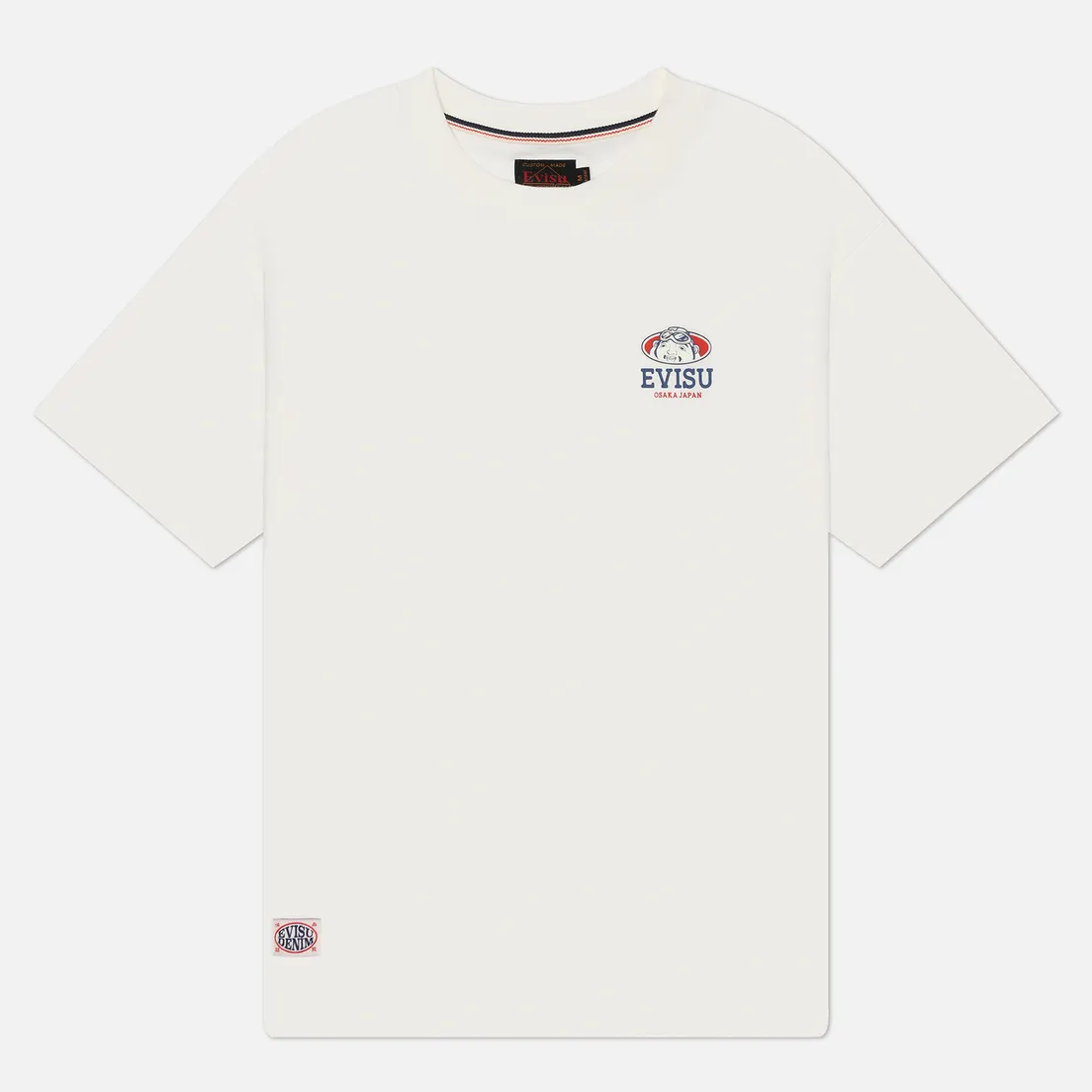 Evisu Мужская футболка Twisted Rope & Daicock Anchor Print