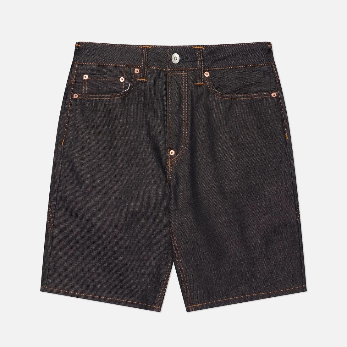 Evisu Мужские шорты Heritage Seagull Printed Pocket Denim