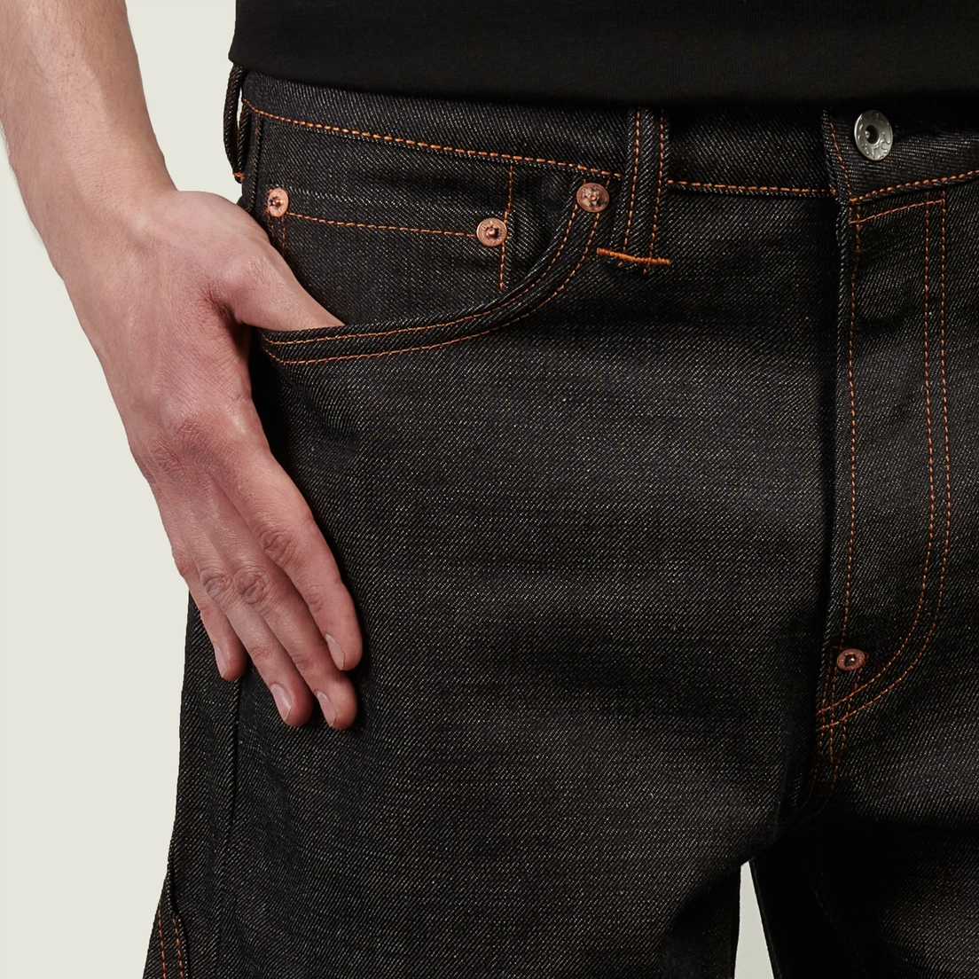 Evisu Мужские шорты Heritage Seagull Printed Pocket Denim