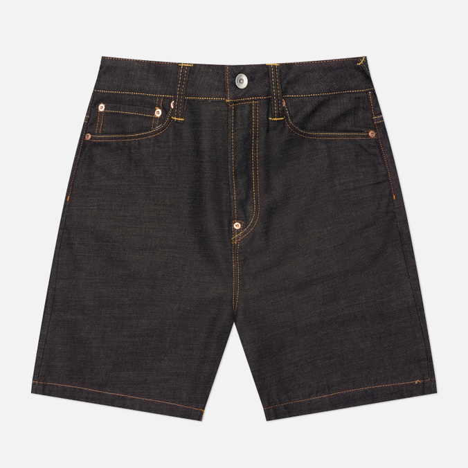 Мужские шорты Evisu Heritage Leopard Pocket Embroidery Denim