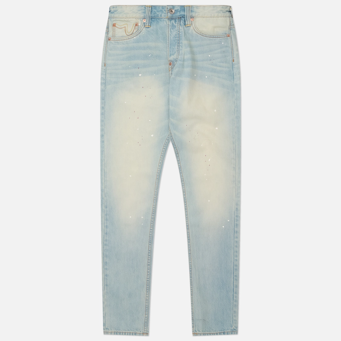 Evisu Мужские джинсы Heritage 7-Pocket Washed Seagull Print