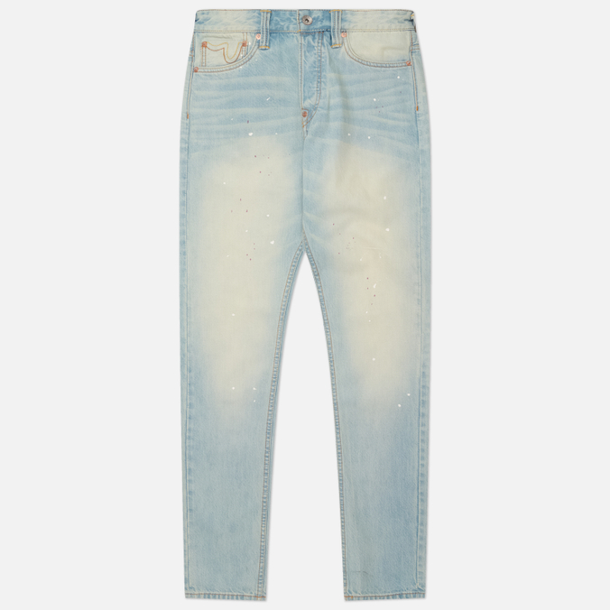 Мужские джинсы Evisu Heritage 7-Pocket Washed Seagull Print