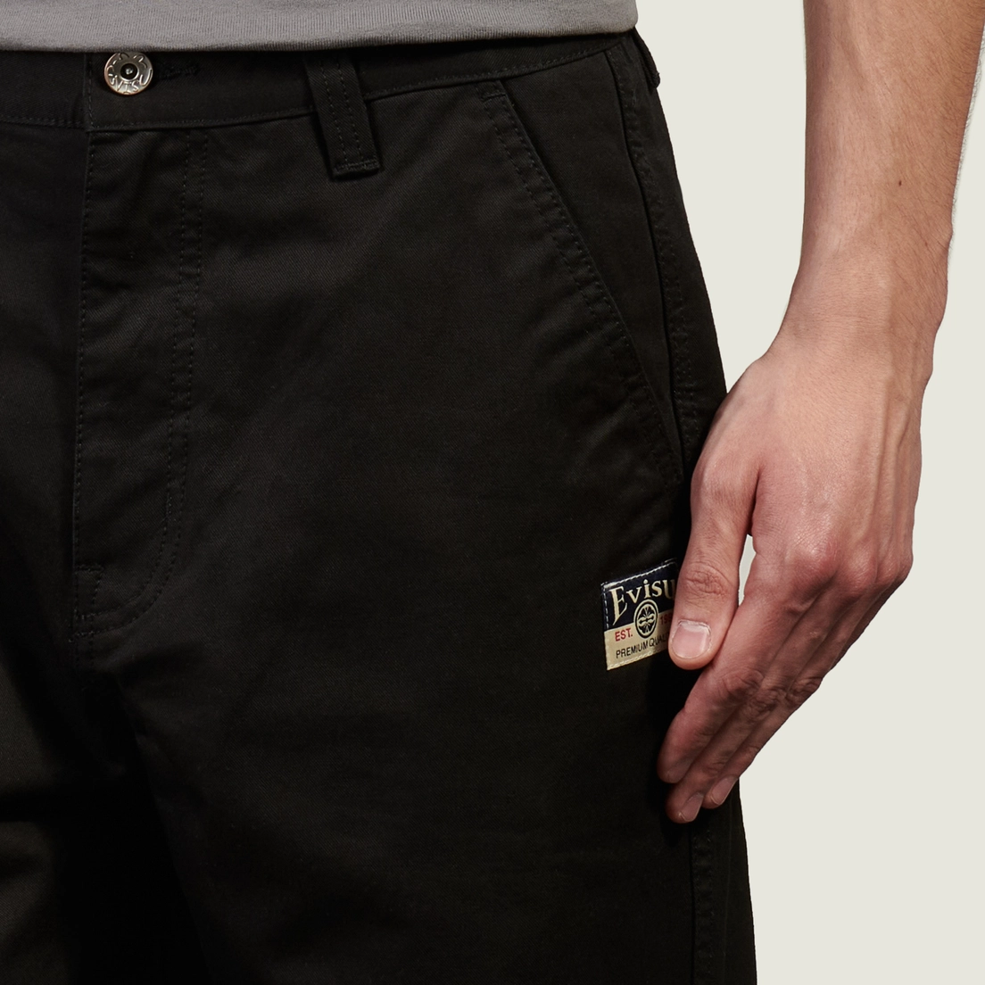 Evisu Мужские брюки Heritage Splash Daicock Printed Chino