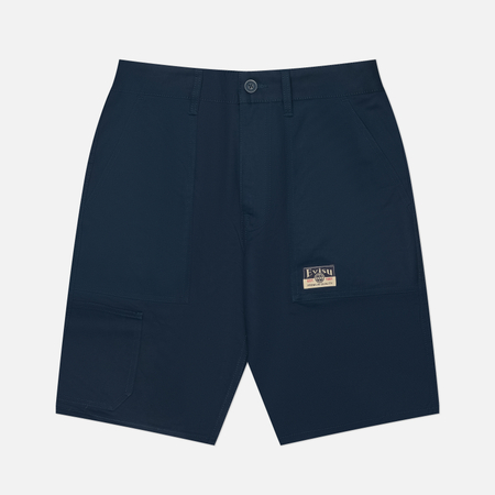 Мужские шорты Evisu Heritage Daicock Printed Woven, цвет синий, размер 30