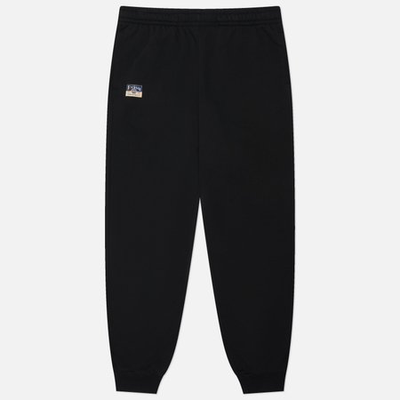 Мужские брюки Evisu Heritage Seagull Printed, цвет чёрный, размер L