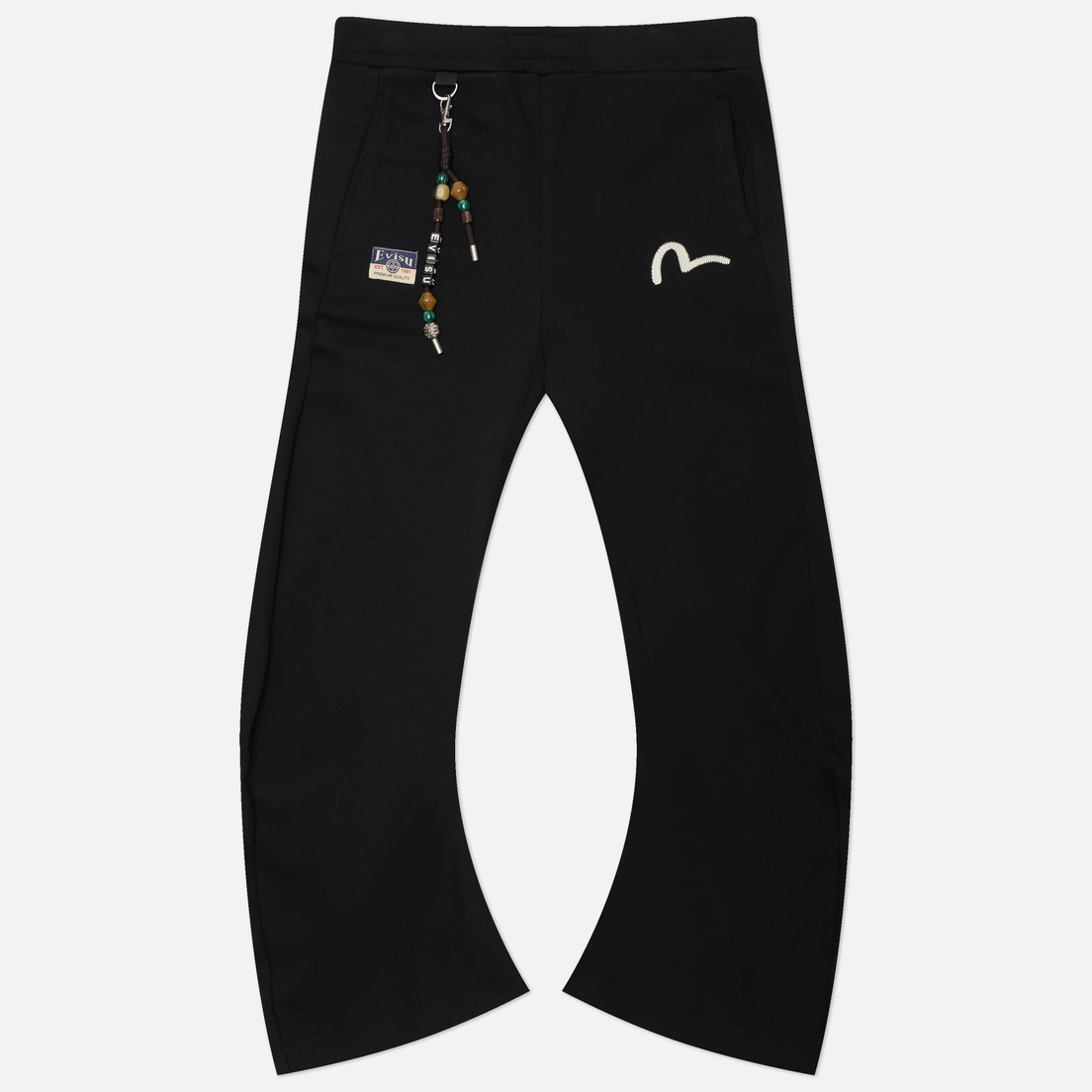 Evisu Мужские брюки Heritage Seagull Printed Detachable Cord