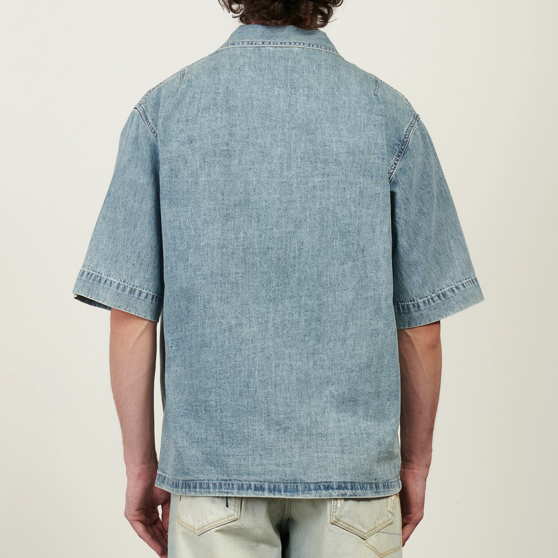 Evisu Мужская рубашка Heritage Denim Worker