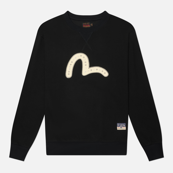 Мужская толстовка Evisu Heritage Seagull Embroidery Knitted