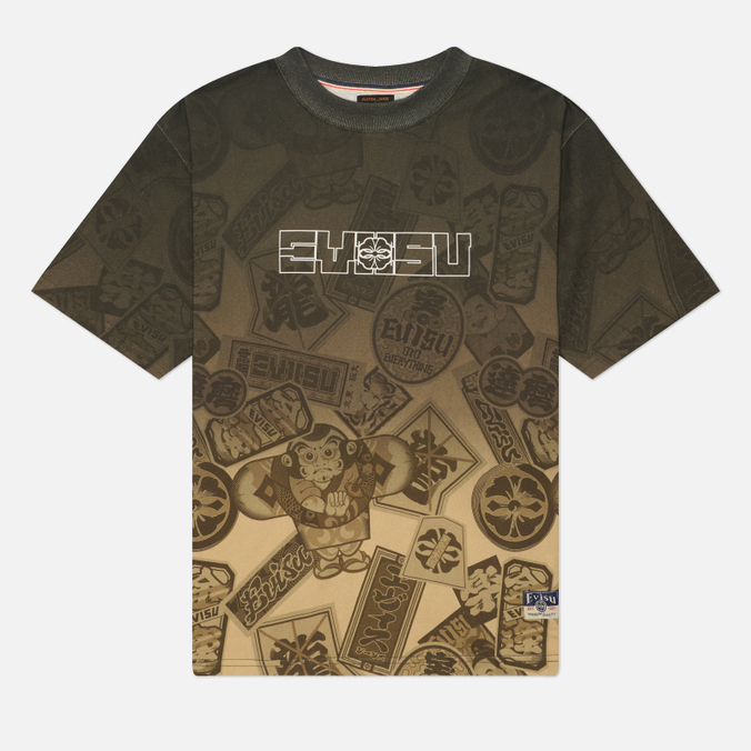 Мужская футболка Evisu Heritage All Over Print Daicock