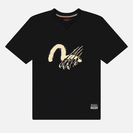 Мужская футболка Evisu Heritage Kamon Printed, цвет чёрный, размер M