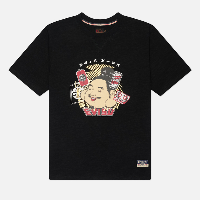 Мужская футболка Evisu Heritage Godhead Printed Regular Fit