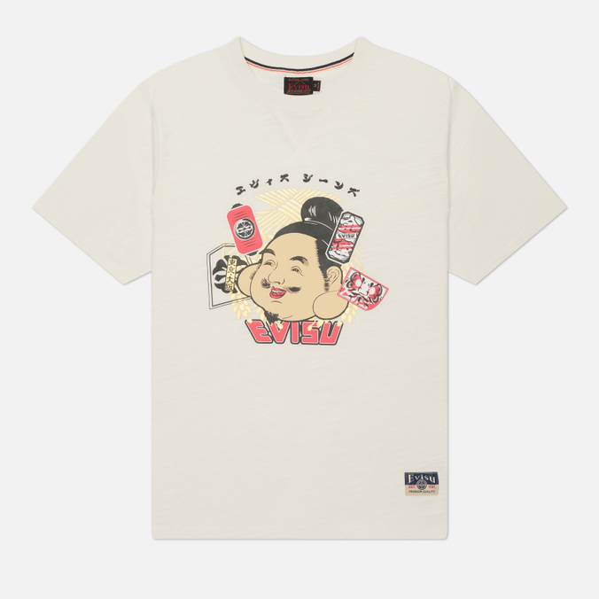 Мужская футболка Evisu Heritage Godhead Printed Regular Fit