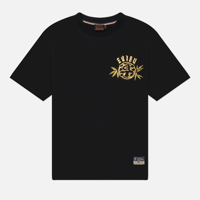 Мужская футболка Evisu Heritage Kanji Leopard Printed