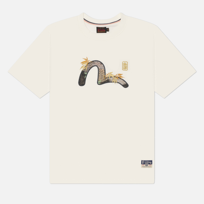 Мужская футболка Evisu Heritage Brocade Seagull Applique