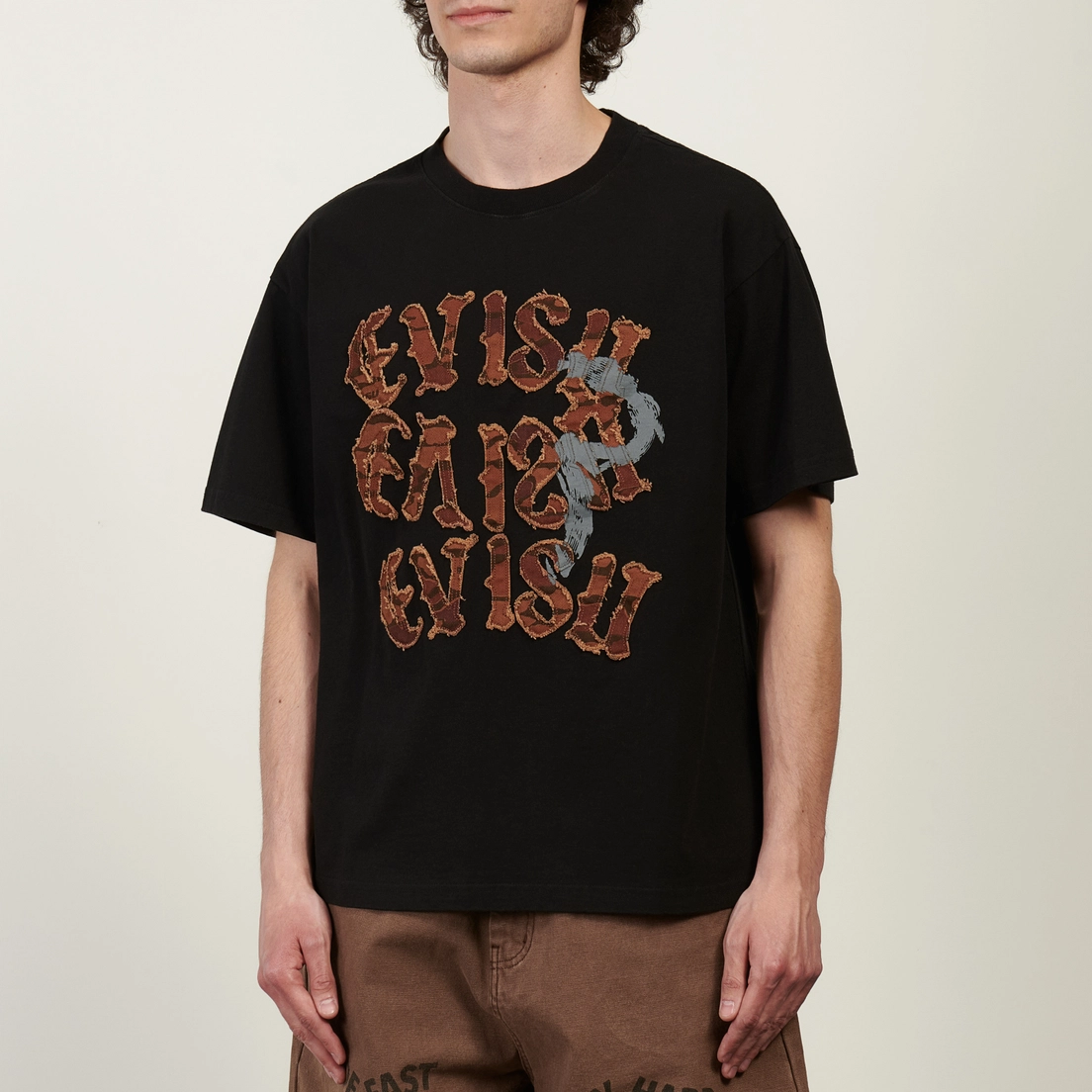 Evisu Мужская футболка Heritage Distressed Camo Evisu