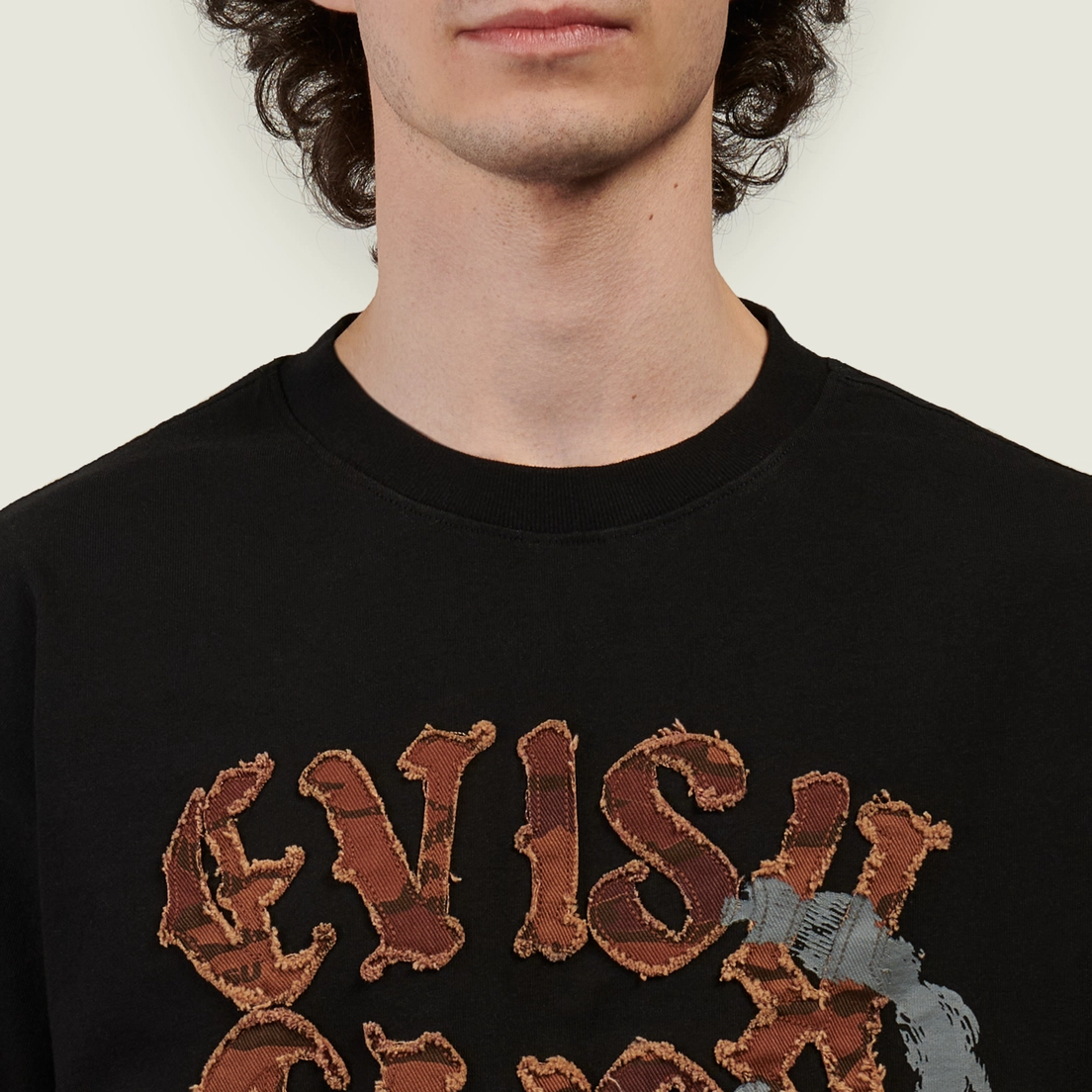 Evisu Мужская футболка Heritage Distressed Camo Evisu