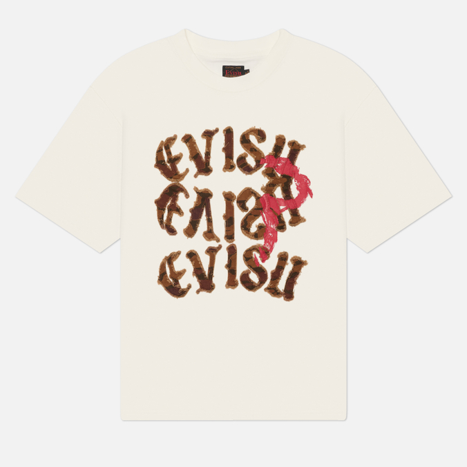 Мужская футболка Evisu Heritage Distressed Camo Evisu