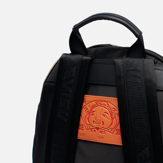 Рюкзак Evisu Brocade Applique Kamon & Evisu Logo Embroidered Black