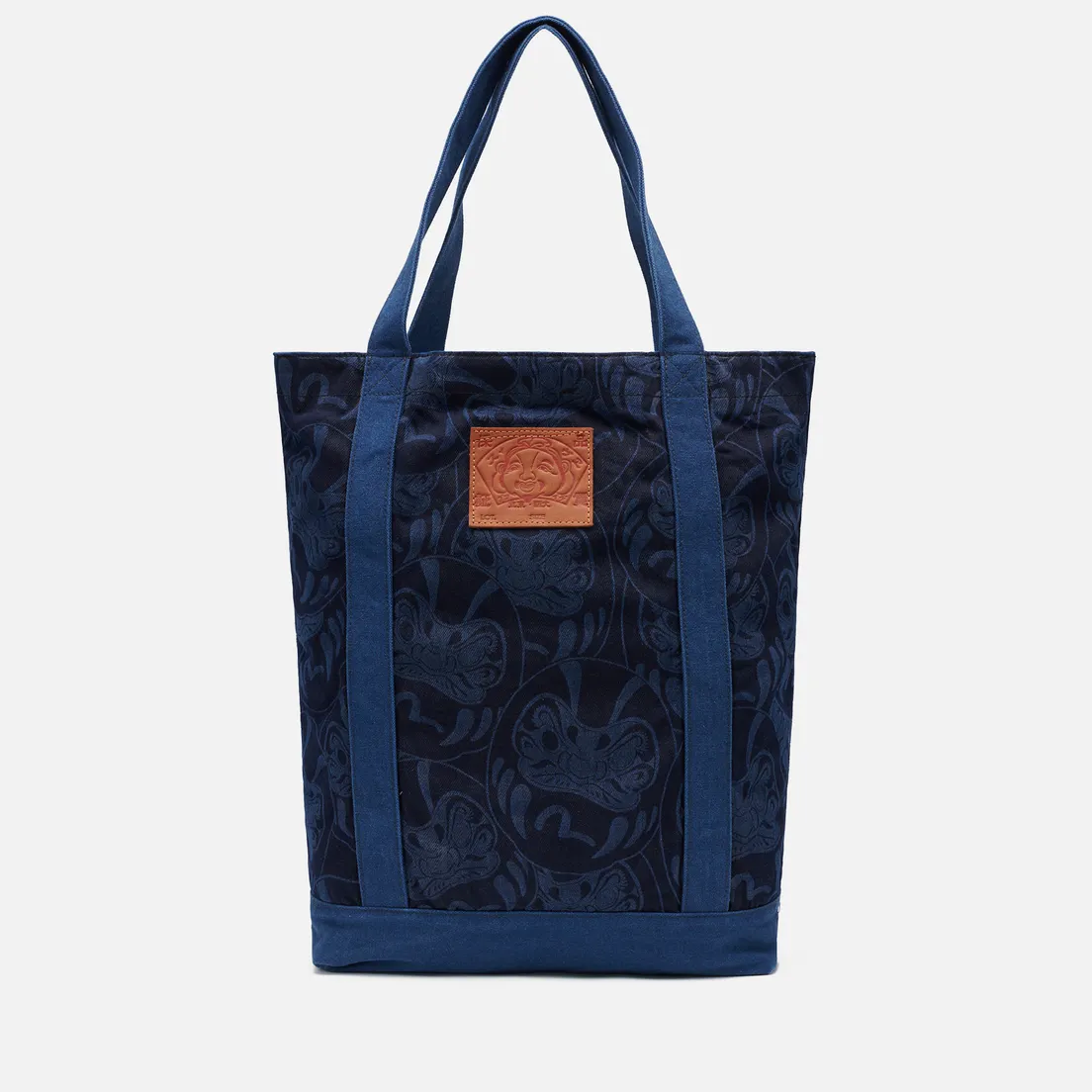Evisu Сумка Daruma All Over Print Tote Denim