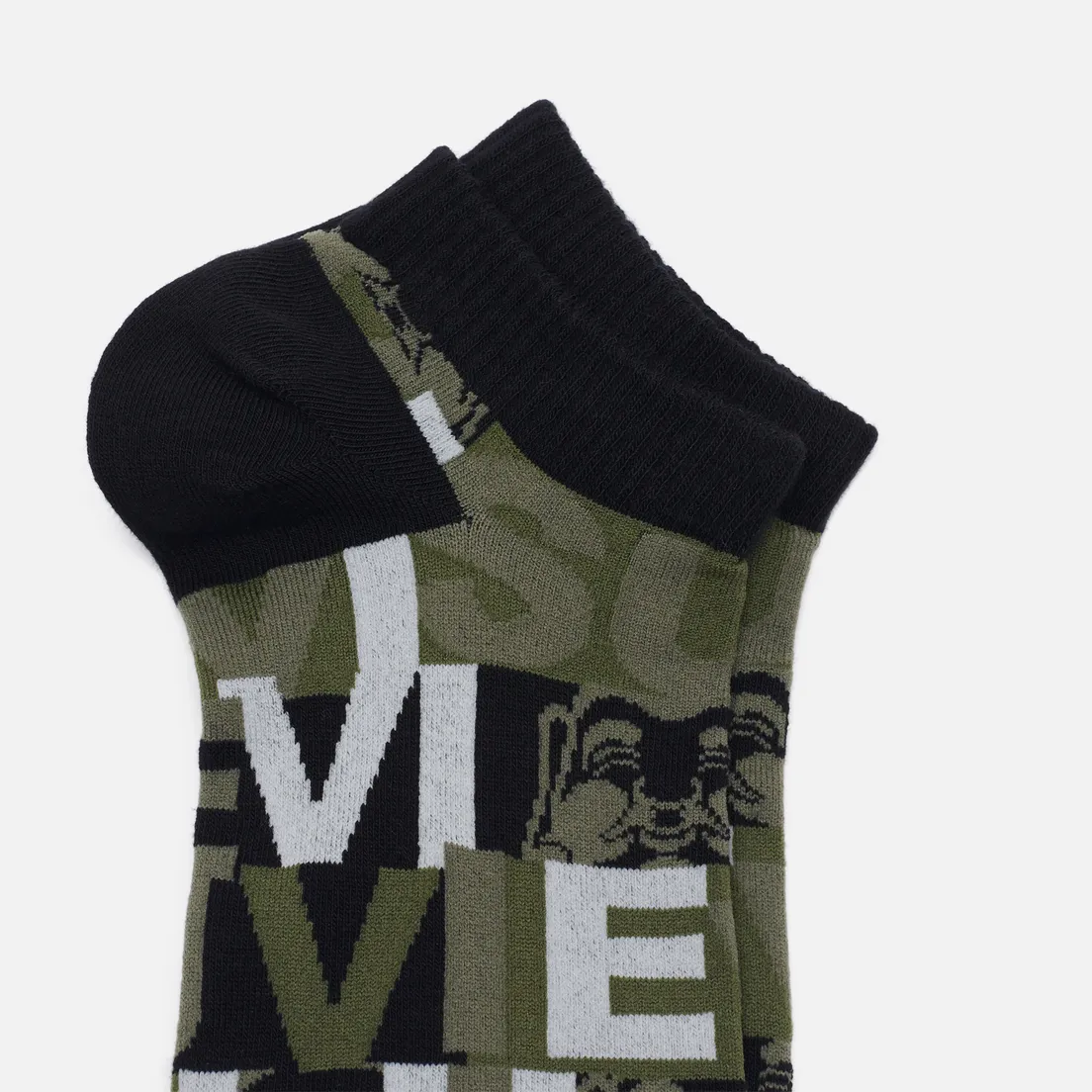 Evisu Носки All Over Evisu Text Boat