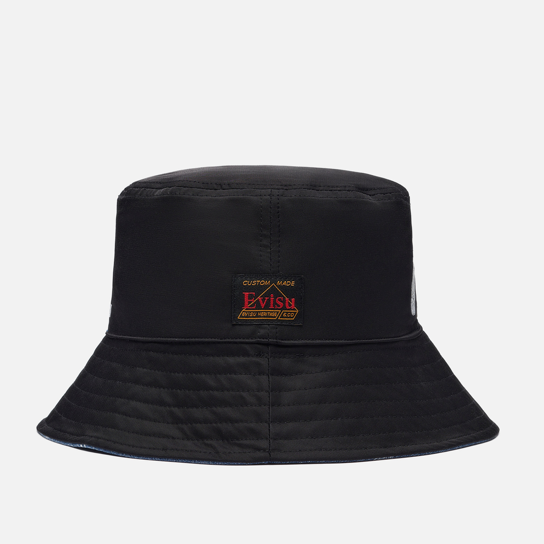 Evisu Панама Seagull Embroidered Reversible