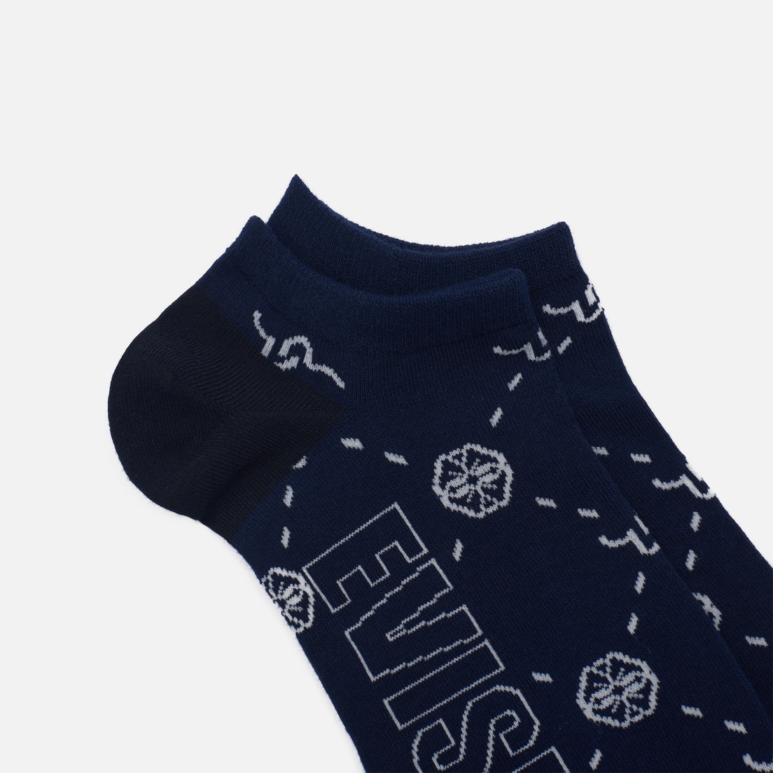 Evisu Носки Heritage Jacquard All Over Monogram Boat