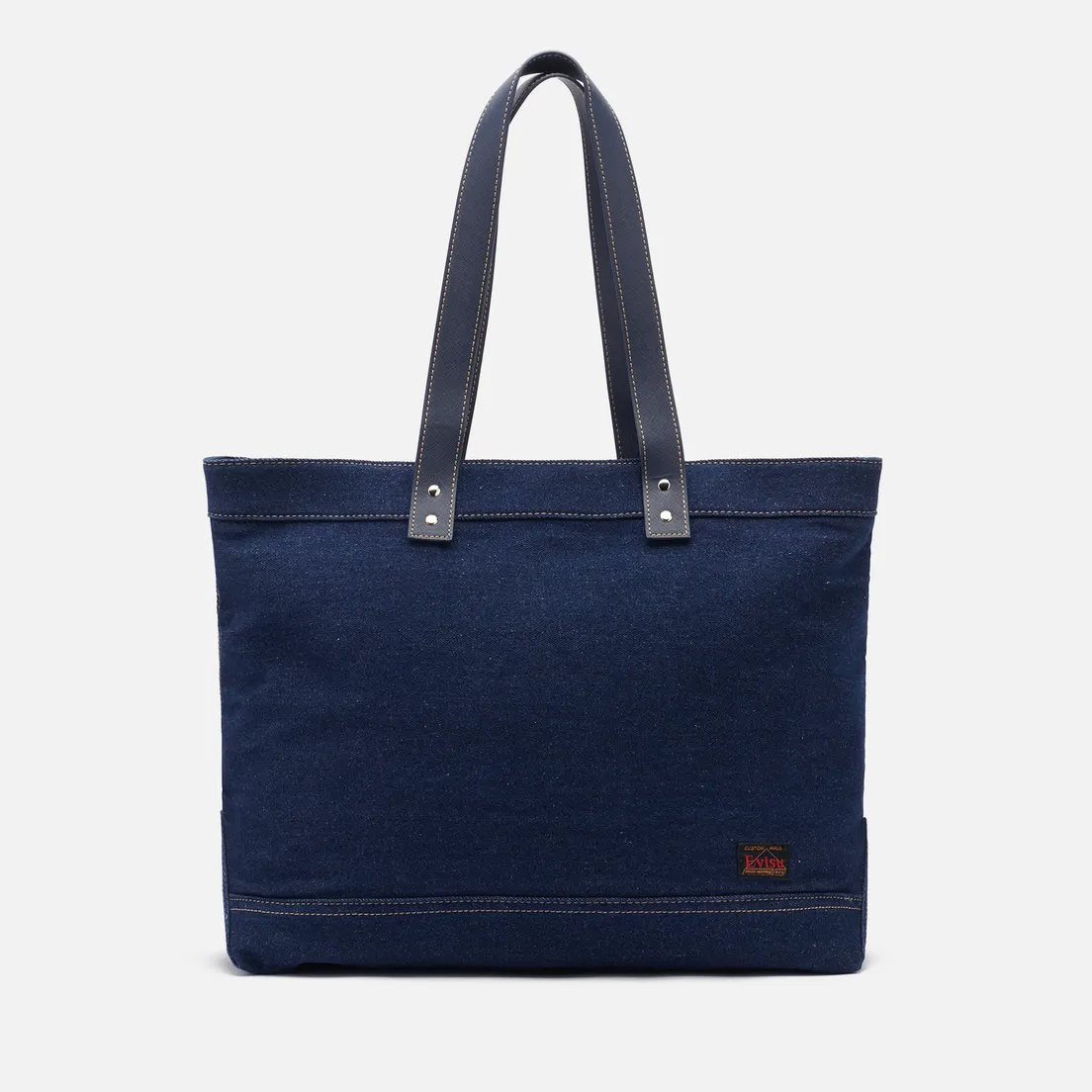 Evisu Сумка Hand Brush Seagull Print Denim Tote