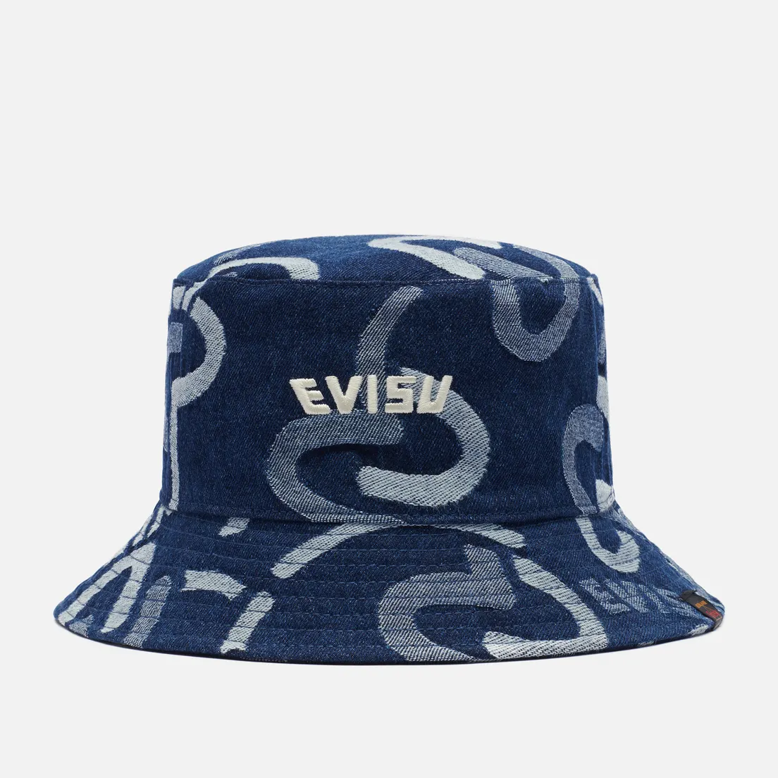 Evisu Панама Seagull All Over Jacquard Denim