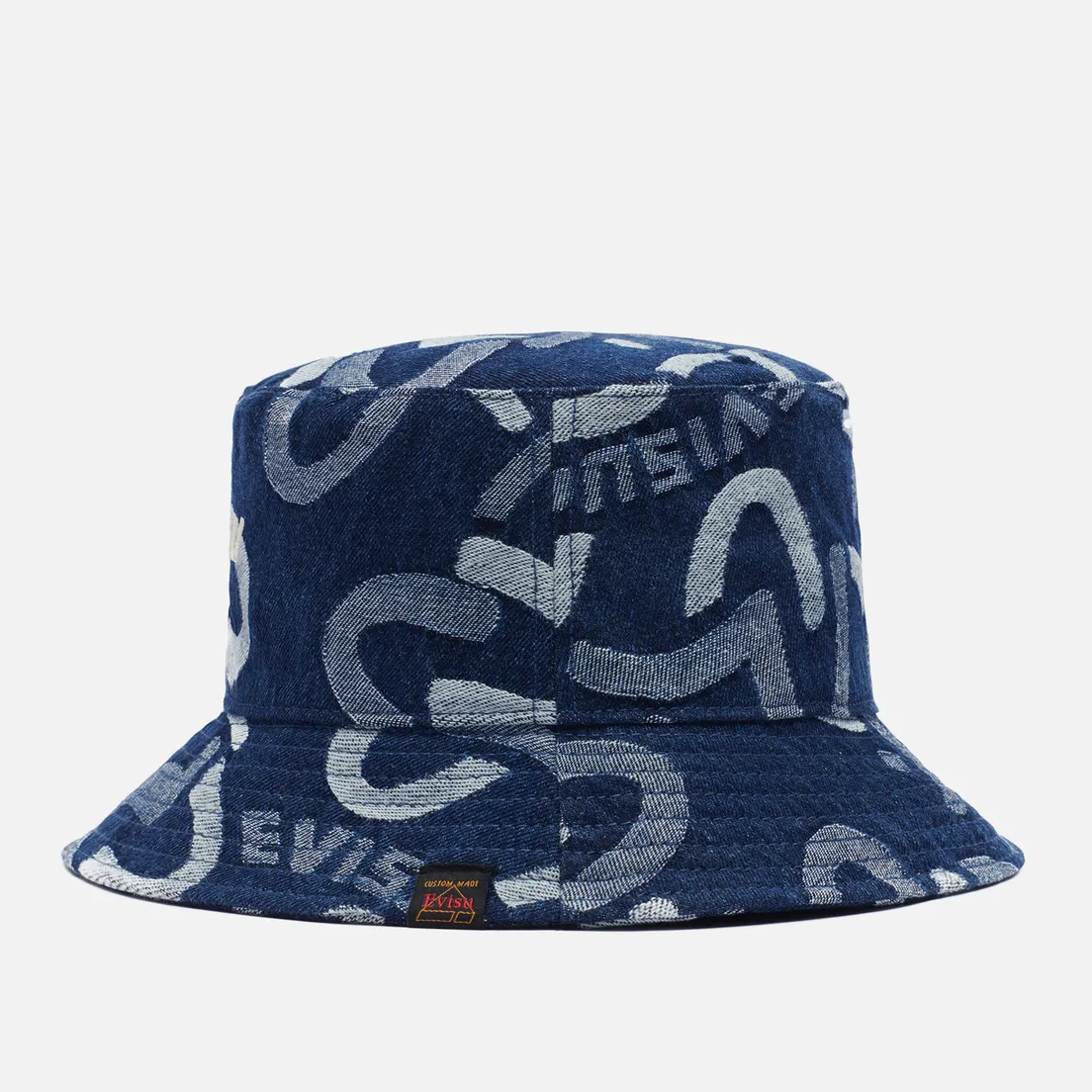 Evisu Панама Seagull All Over Jacquard Denim