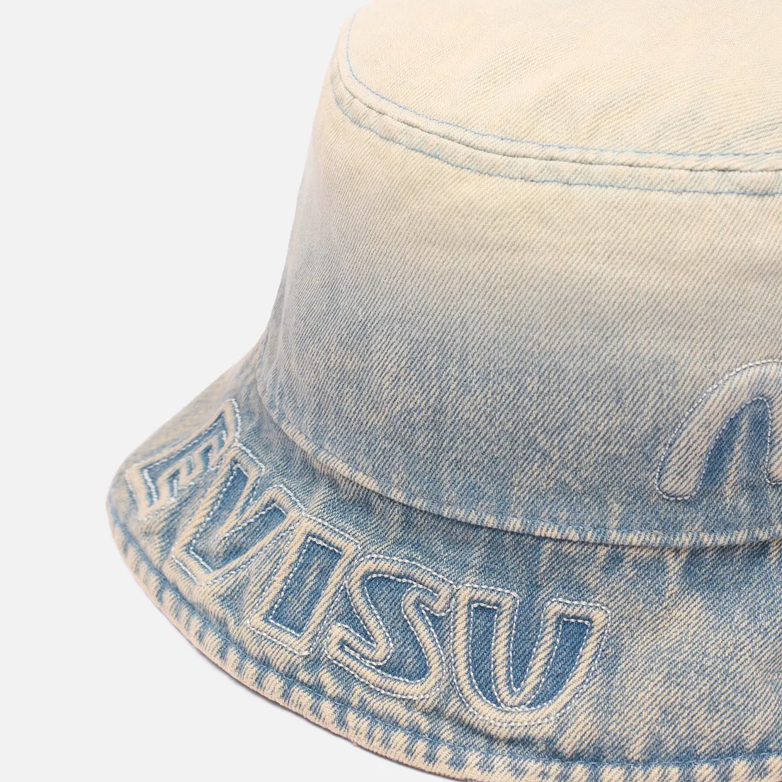 Evisu Панама Seagull & Evisu Embossed Denim